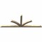 Ekena Millwork Richland Rough Sawn Timber Gable Bracket, Douglas Fir, 108"W x 40"H x 4"D x 4"F, 9/12 Pitch GBW108X40X0404RIC00RDF - alternate 4